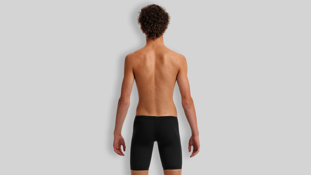 Funky Trunks Boy's Training Jammers Still Black