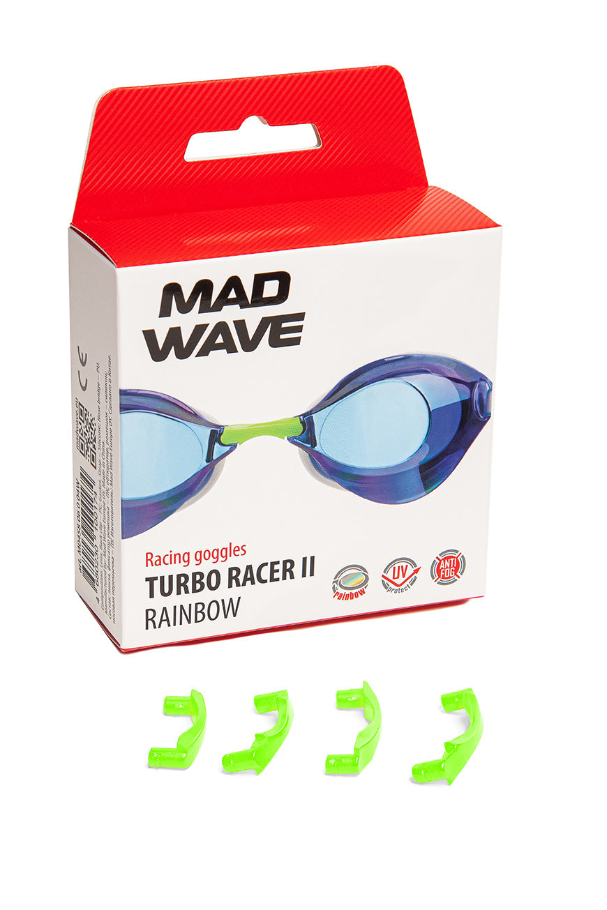 Madwave Turbo Racer II Rainbow Mirror Goggle Navy