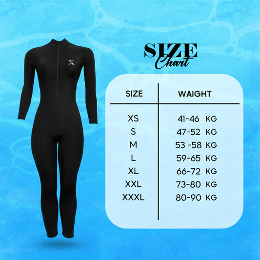 Xswim Full Swimsuit Black