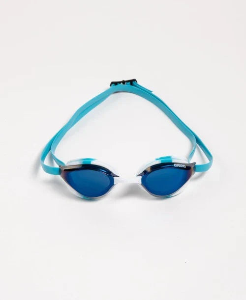 Arena Python Mirror Goggle Blue Mirror White Sky