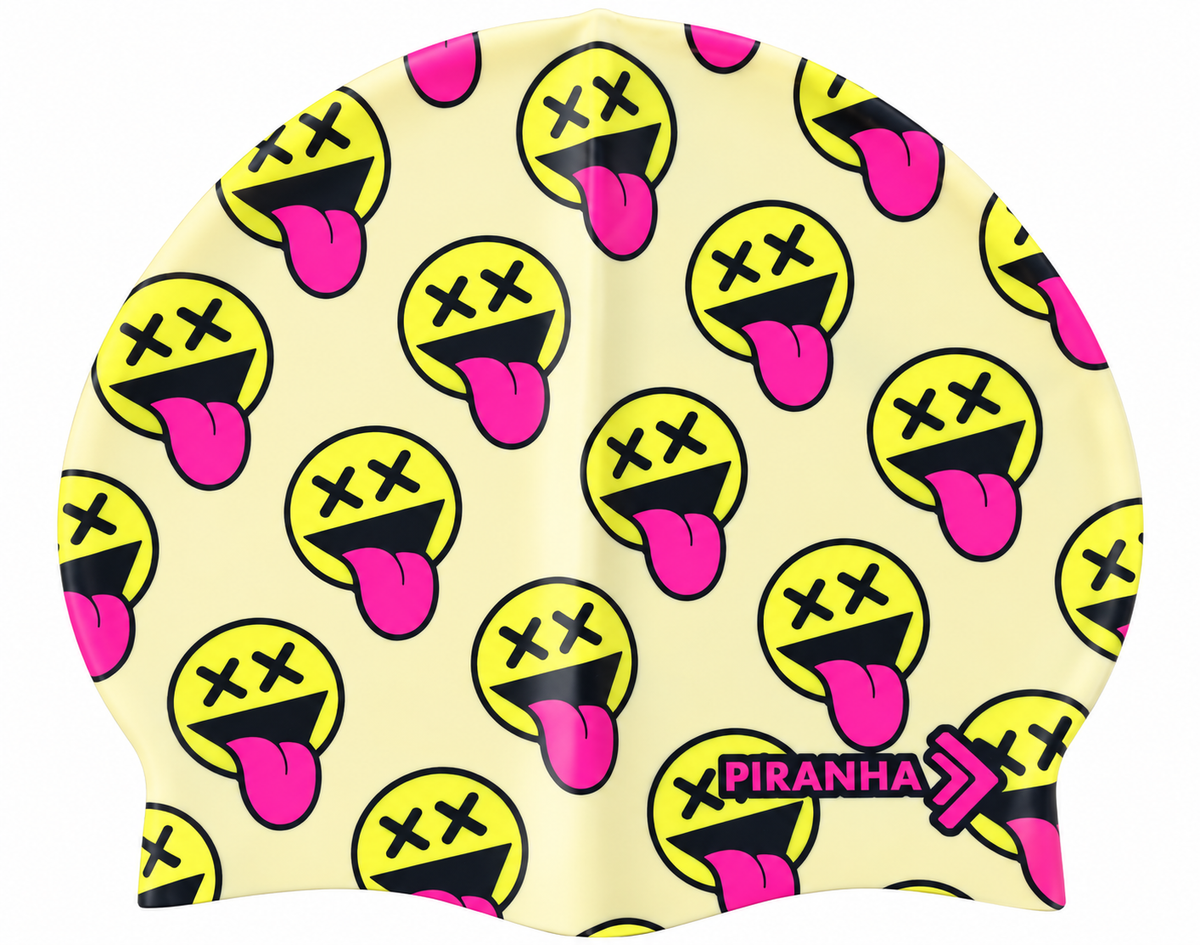 Piranha Swim Cap Kinko Yellow