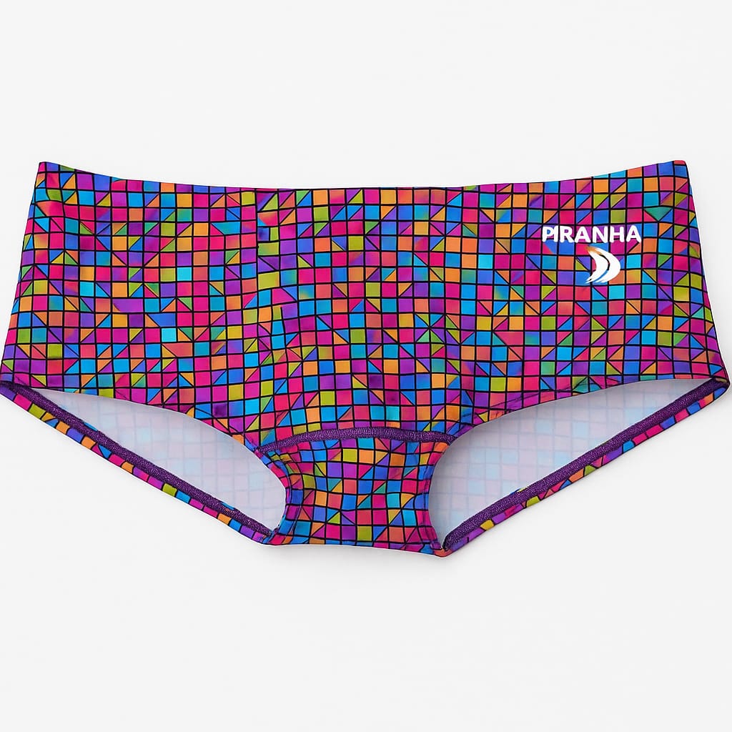 Piranha Swim Suit Fantazy Low-Waist All-Print