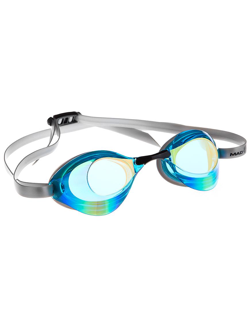 Madwave Turbo Racer II Rainbow Mirror Goggle Turquoise
