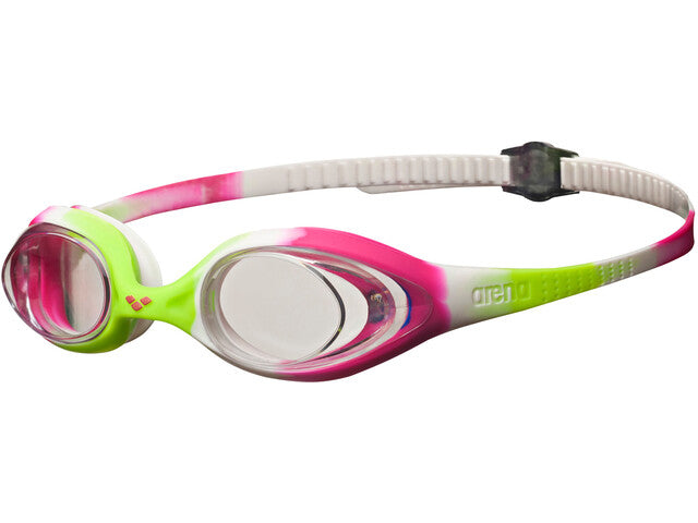 Arena Spider JR Lime Fuchsia White Clear