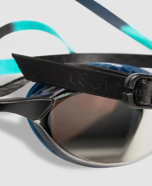 Arena Air-Speed Mirror SILVER-NAVY-WATER