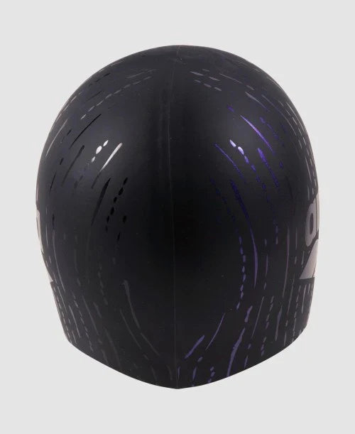 Arena swimcap Shine BLACK-BLUE