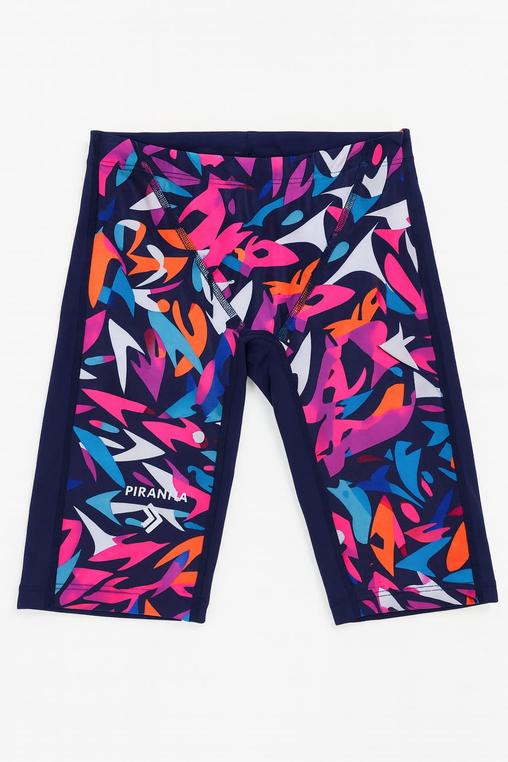 Piranha swimsuit jammer Fluffy Multi-Print/Navy