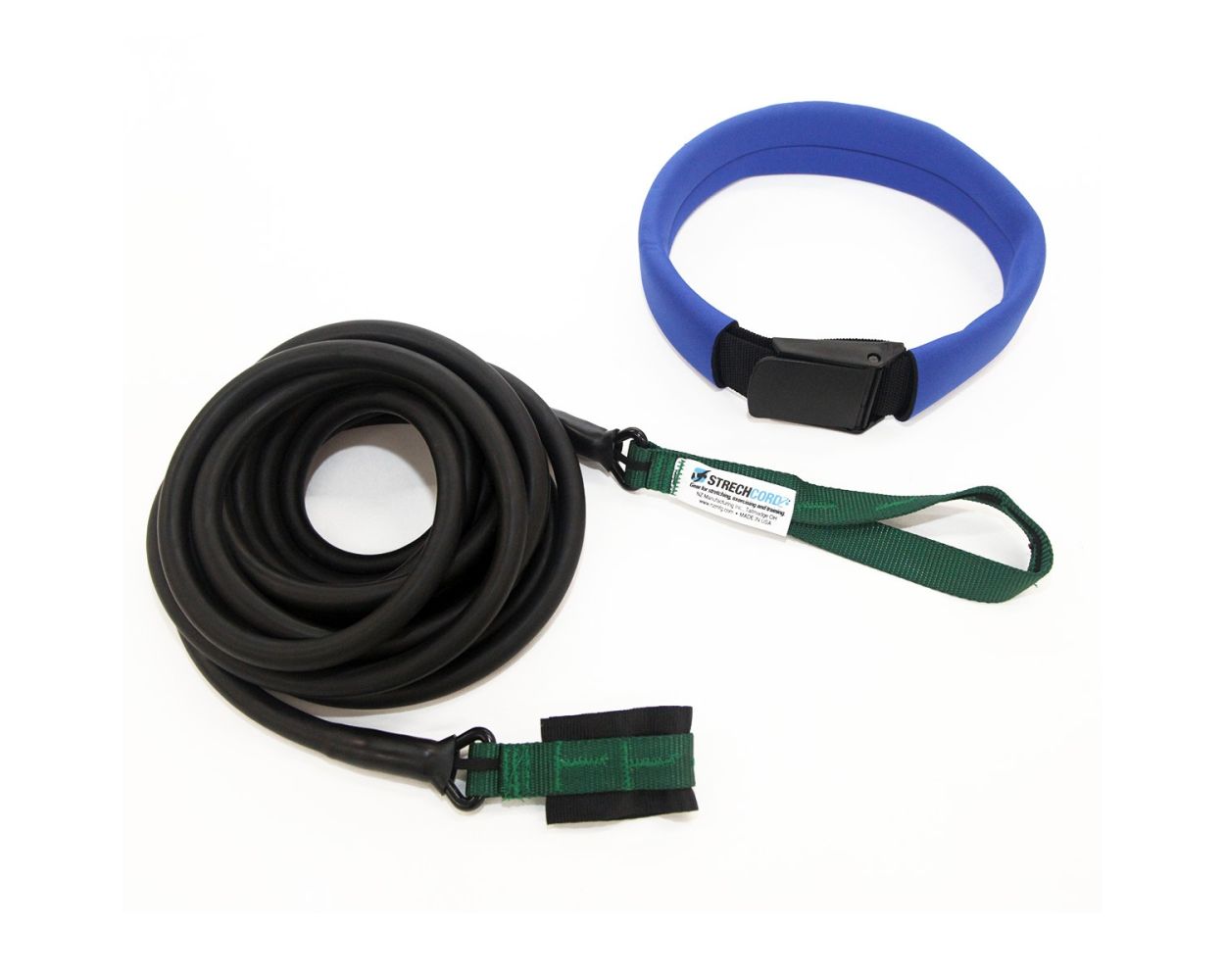 STRECHCORDZ® Safety Long Belt Green 3.6-10.8 KG 8-24 bs