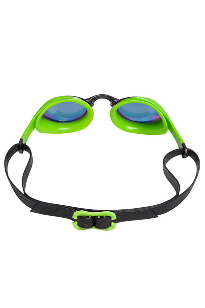 Mad Wave Alien Rainbow Mirrored Goggles - Green
