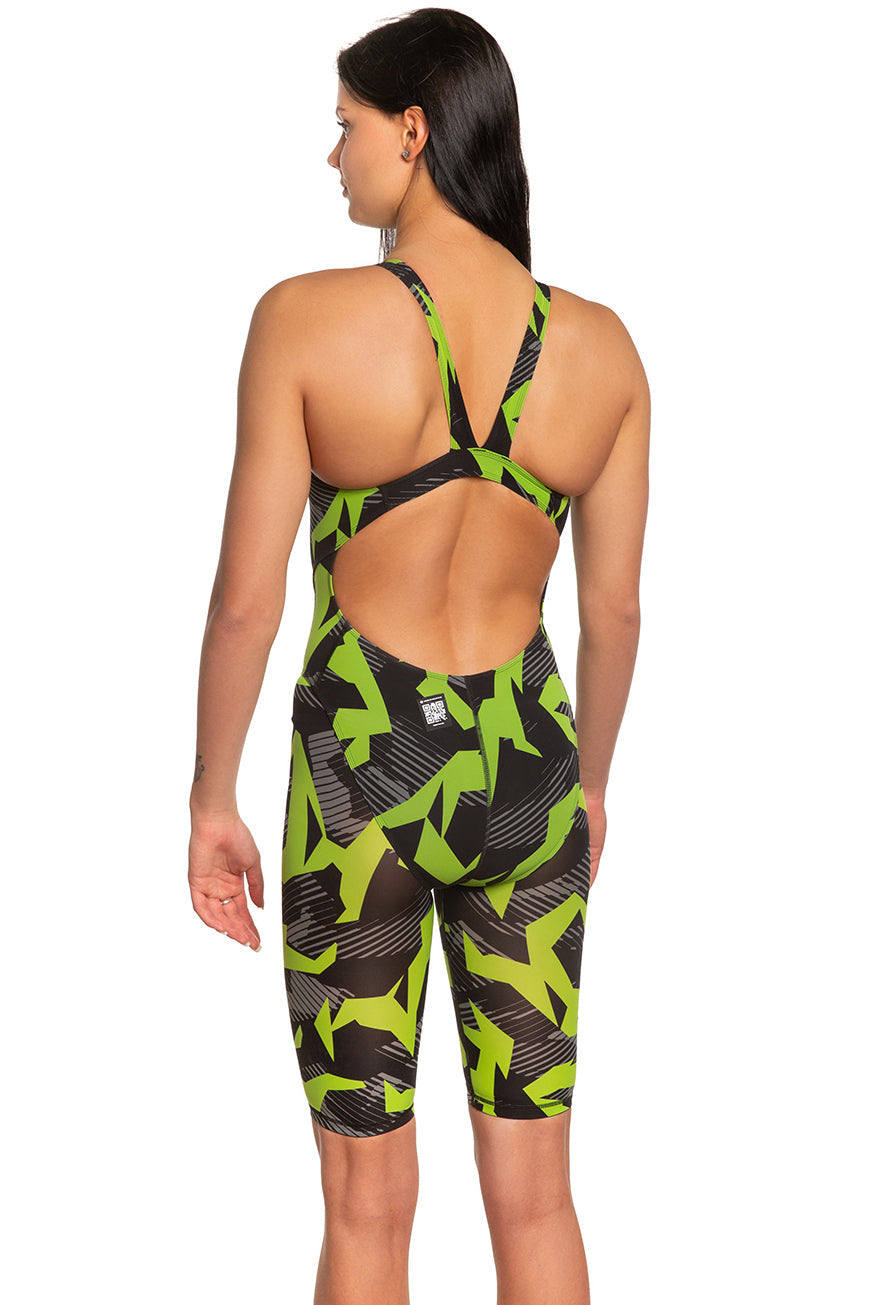 Mad Wave Bodyshell X KneeSuit Black Green