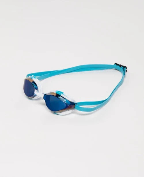 Arena Python Mirror Goggle Blue Mirror White Sky