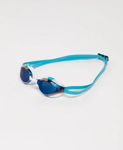Arena Python Mirror Goggle Blue Mirror White Sky