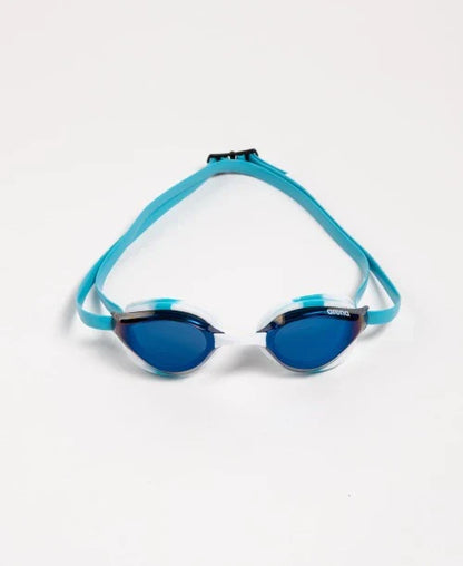 Arena Python Mirror Goggle Blue Mirror White Sky