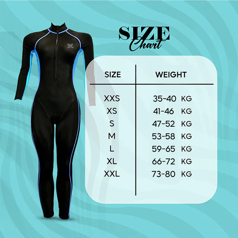 Xswim Full Swimsuit Blue