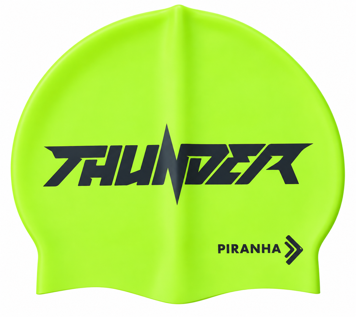 Piranha Swim Caps- Thunder