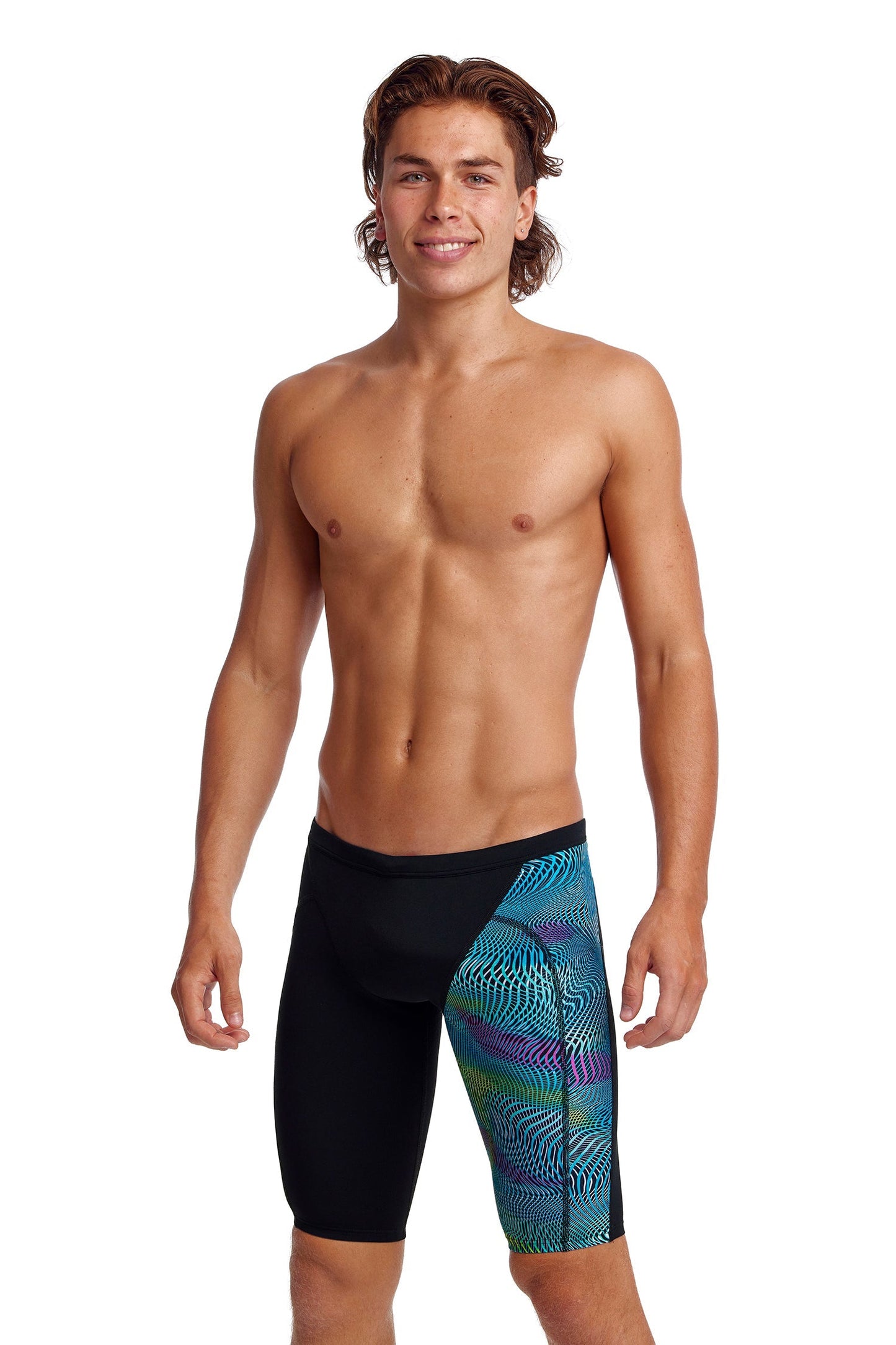 Funky Trunks Men's Training Jammers Wires Crossed