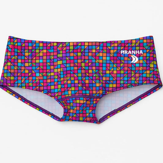 Piranha Swim Suit Fantazy Low-Waist All-Print