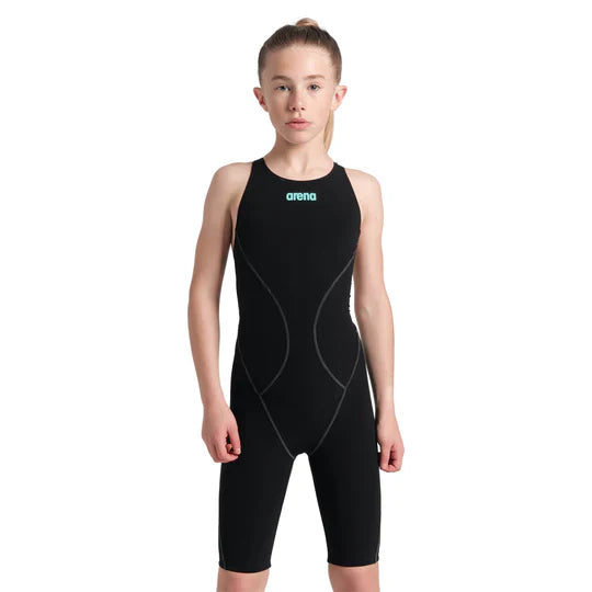 Arena Girls' Powerskin Impulso Open Back