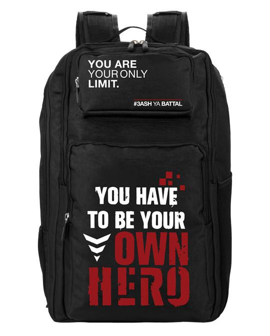 Zoya 3ash Ya Battal  Backpack  Black.Red 2023