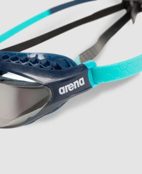 Arena Air-Speed Mirror SILVER-NAVY-WATER