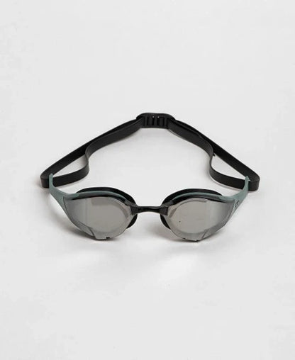 Arena Cobra Edge Swipe Mirror Goggles Silver Sage Black