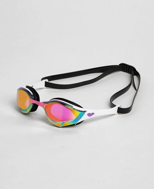 Arena Cobra Edge Swipe Mirror Goggles Violet White Black