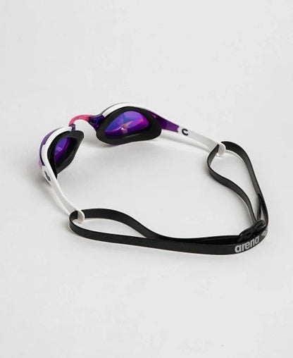 Arena Cobra Edge Swipe Mirror Goggles Violet White Black