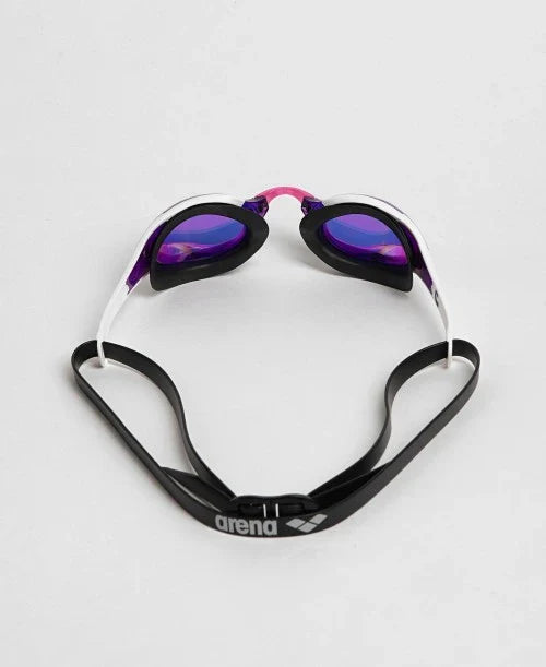 Arena Cobra Edge Swipe Mirror Goggles Violet White Black