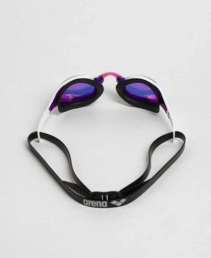 Arena Cobra Edge Swipe Mirror Goggles Violet White Black