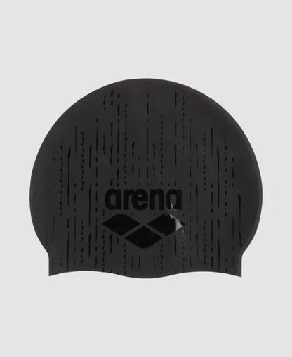 Arena swimcap Shine  BLACK-BLUE