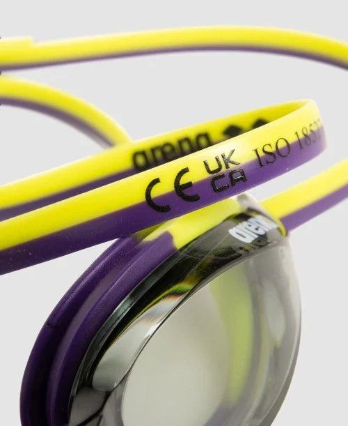 Arena Python Goggle Smoke Plum Artic Lime