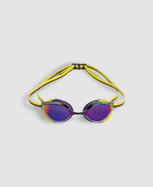 Arena Python Mirror Goggle Violet Plum Artic Lime