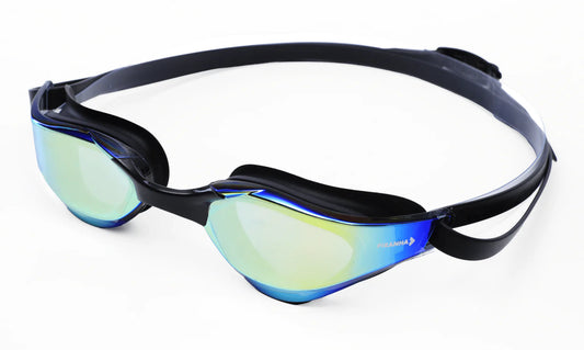 Piranha VORTEX swimming Mirror Goggles  Blue_Yellow