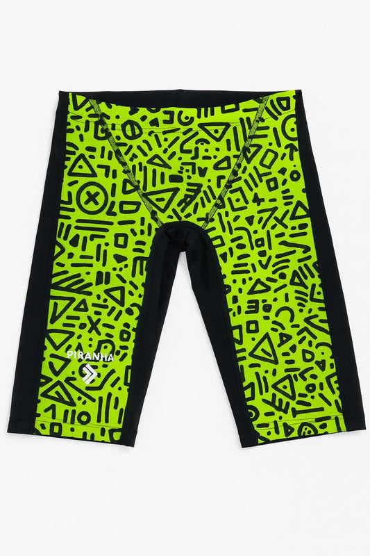 Piranha swimsuit jammer Doddles Flou-Yellow/Black