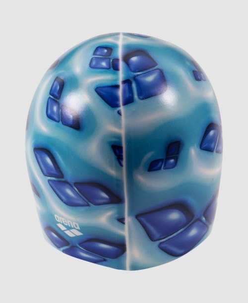 Arena swimcap HD FOAM BLUE CHINA