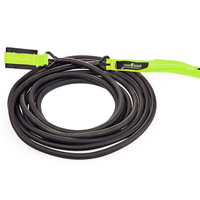Mad Wave Long Safety Cord Black Green - 3.6 - 10.8kg