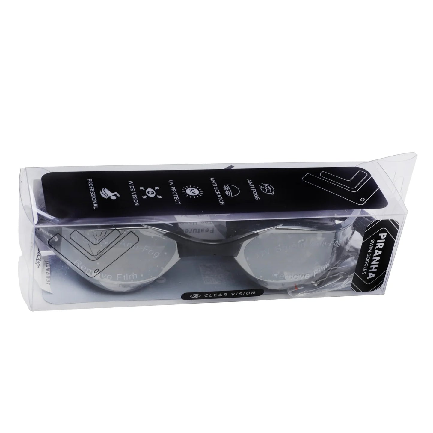 Piranha VORTEX swimming Mirror Goggles